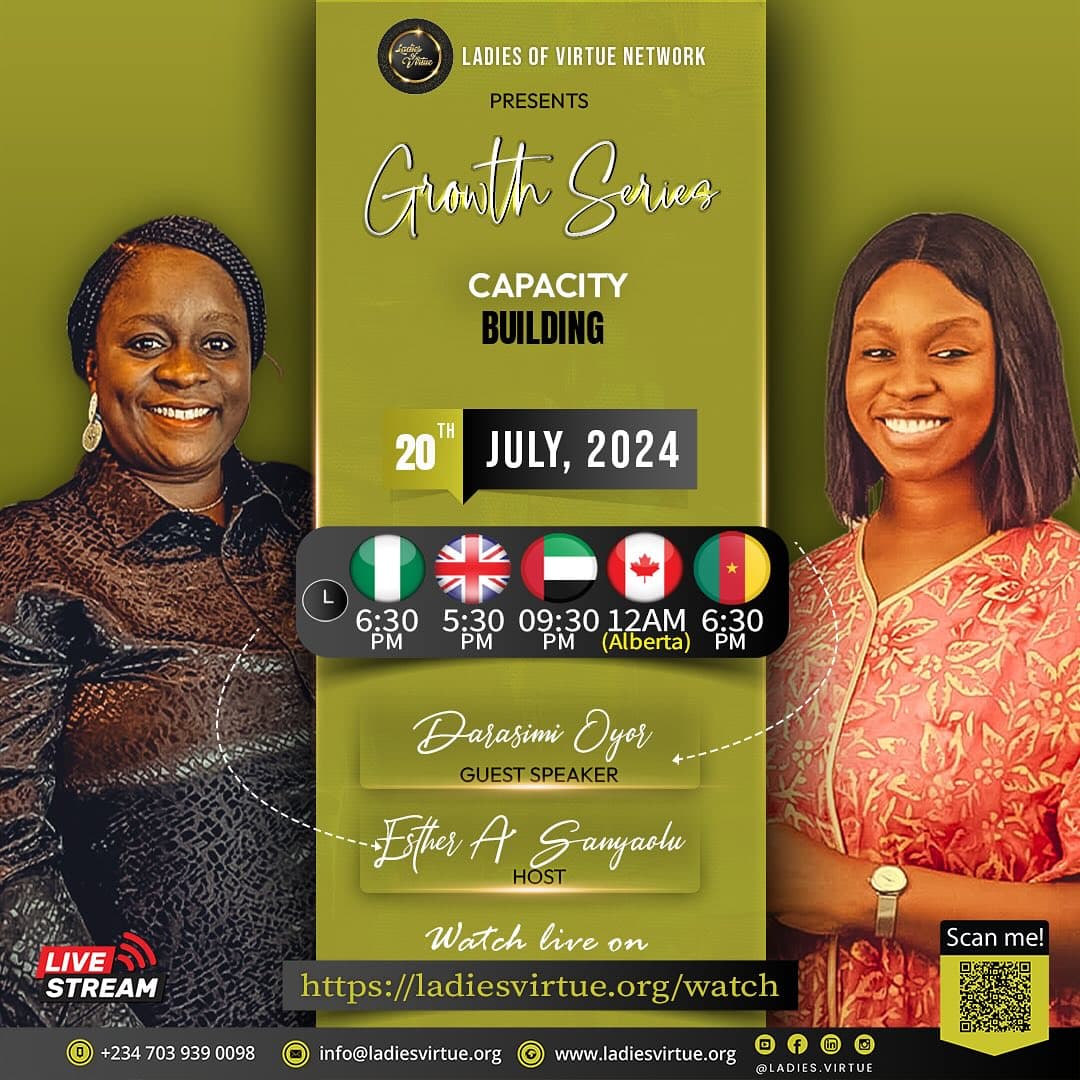 Growth Series — Capacity Building — event artwork